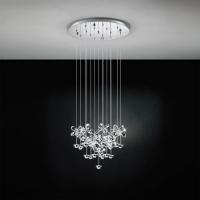 164-11019  LED Ceiling Light Polished Chrome