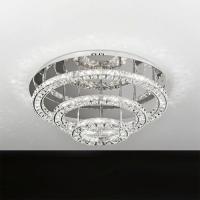 164-11042  LED Flush Ceiling Light Polished Chrome