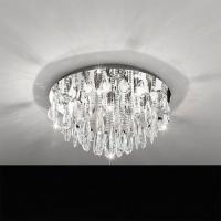 164-11049  LED Flush Ceiling Light Polished Chrome