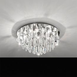 164-11049  LED Flush Ceiling Light Polished Chrome 