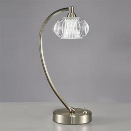 212-11303 Ranelli LED 1 Light Table Lamp Satin Nickel 