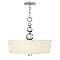 186-11350 Ziani LED Pendant Ceiling Light Polished Nickel