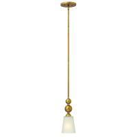 186-11358 Ziani LED Pendant Ceiling Light Vintage Brass