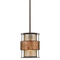 188-11389 Larini LED Small Pendant Ceiling Light Renaissance Copper