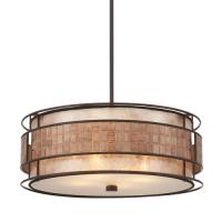 188-11390 Larini LED Large Pendant Ceiling Light Renaissance Copper