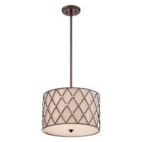 188-11411 Brucato LED Medium Pendant Ceiling Light Copper Canyon