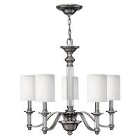 186-11423 Sunseri LED 5 Light Ceiling Light Brushed Nickel