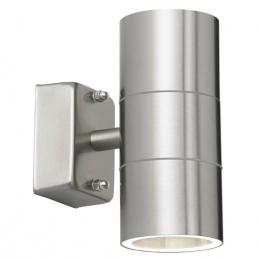 733-11434 Colletti LED 2 Light Wall Light Polished Stainless Steel 