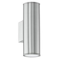 155-11437  LED 2 Light Outdoor Wall Light Stainless Steel