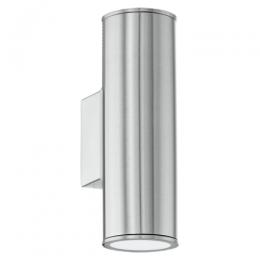 155-11437  LED 2 Light Outdoor Wall Light Stainless Steel 