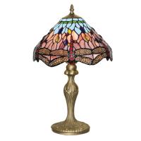 741-1155 Dragonetti LED Tiffany Table Lamp Antique Bronze