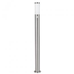 Outdoor PIR Post Lamp Stainless Steel 