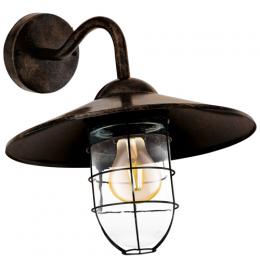 163-11627  LED Outdoor Wall Light Antique Copper 