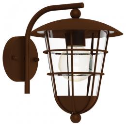 163-11644  LED Outdoor Wall Light Brown 