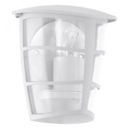 163-11653  LED Outdoor Wall Light White 