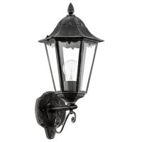 163-11681  LED Outdoor Wall Light Black Sliver