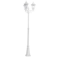 163-11683  LED Outdoor 3 Headed Post Lamp White