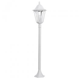 163-11690  LED Outdoor Post Lamp Black Silver White 