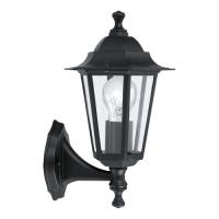 163-11707  LED Outdoor Wall Light Black