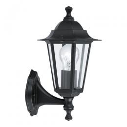 163-11707  LED Outdoor Wall Light Black 