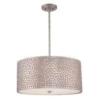 170-12019 Concina LED 4 Light Large Pendant Light Old Sliver