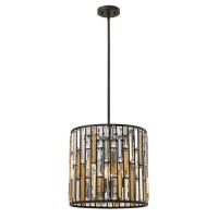 186-12085 Geraci LED 3 Light Pendant Vintage Bronze