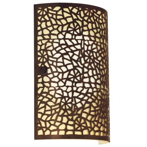 LED 1 Light Wall Light Antique Brown