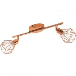 158-12296  LED 2 Light LED Spotlight Copper Finish 