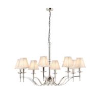 365-12526 Serena LED 8 Light Ceiling Light Polished Nickel