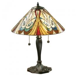 LED Hector Tiffany 2 Light Medium Table Lamp 
