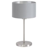 158-12673  LED 1 Light Table Lamp Satin Nickel Grey