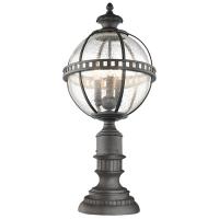 190-13046 Lanini LED Outdoor Pedestal Lantern Londonderry Finish