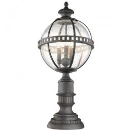 190-13046 Lanini LED Outdoor Pedestal Lantern Londonderry Finish 