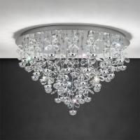 164-13226  LED Flush Ceiling Light Polished Chrome