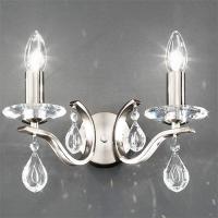 212-13234 Vollaro LED 2 Light Wall Light Polished Chrome