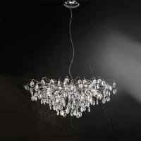 212-13241 Violi LED Crystal Ceiling Light Polished Chrome