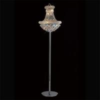 356-13273 Alberti Floor Lamp 8 Light Polished Chrome-Crystal