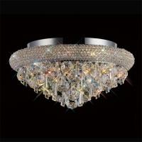 356-13274 Alberti Ceiling 6 Light Polished Chrome-Crystal