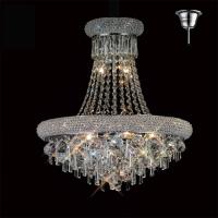 356-13279 Alberti Pendant 9 Light Polished Chrome-Crystal