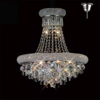 356-13280 Alberti Pendant 13 Light Polished Chrome-Crystal