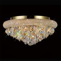 356-13290 Alberti Ceiling 6 Light French Gold-Crystal