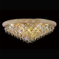 356-13293 Alberti 16 Light Ceiling Light French Gold-Crystal