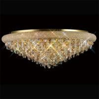 356-13294 Alberti Ceiling 18 Light French Gold-Crystal