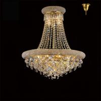 356-13296 Alberti Pendant 13 Light French Gold-Crystal