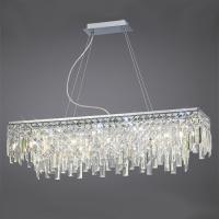 356-13306 Mannelli 6 Light Pendant Light Polished Chrome and Crystal