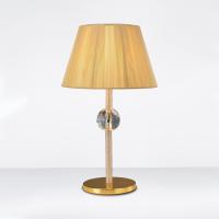 356-13331 Eva Table Lamp Gold-Crystal