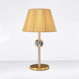 356-13331 Eva Table Lamp Gold-Crystal 