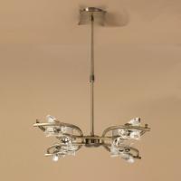 358-13367 Letezia 4 Light Ceiling Light Antique Brass