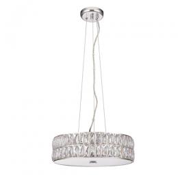 733-13553  5 Light Pendant Ceiling Light Polished Chrome 