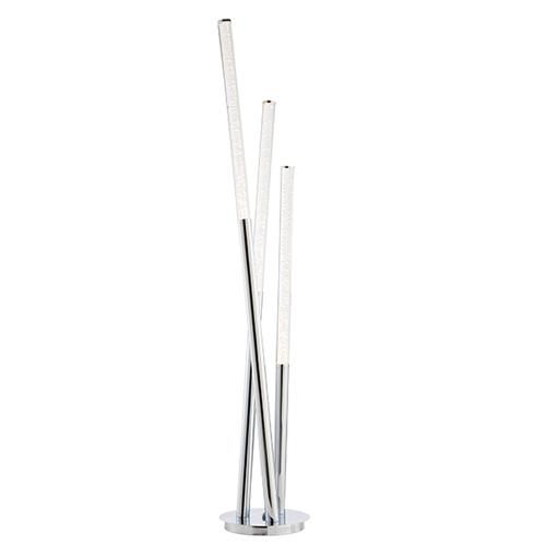 LED Floor Lamp Polished Stainless Steel